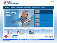 Tablet Screenshot of dogandiyalizmerkezi.com